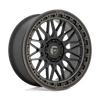 Image of FUEL FUEL D759 TRIGGER MATTE BLACK DOUBLE DARK TINT wheel