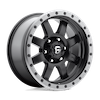 Image of FUEL FUEL D551 TROPHY MATTE BLACK GUNMETAL RING wheel