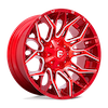FUEL FUEL D771 TWITCH CANDY RED MILLED