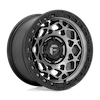 Image of FUEL FUEL D784 UNIT GUNMETAL MATTE BLACK RING wheel