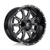 Image of FUEL FUEL D627 VANDAL GLOSS BLACK MILLED wheel