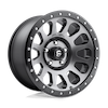 Image of FUEL FUEL D601 VECTOR MATTE GUNMETAL BLACK BEAD RING wheel