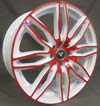 Image of WHITE DIAMOND W1017 RED WHITE wheel