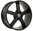 Image of U2 55SA BLACK wheel