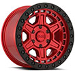 Image of BLACK RHINO RENO RED wheel