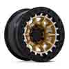 BLACK RHINO BR016 TUSK MATTE GOLD MACHINED RING