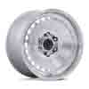 BLACK RHINO BR036 BASIN GLOSS SILVER MACHINED FACE