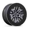 Image of BLACK RHINO BR406 ROCKLEDGE MATTE GUNMETAL wheel