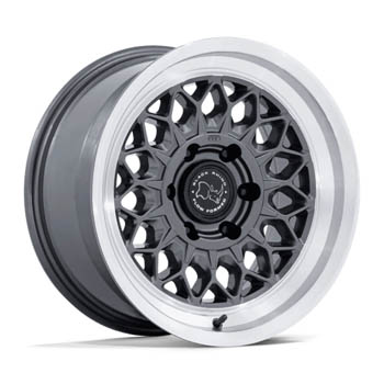 BLACK RHINO BR034 GRAZ GLOSS GUNMETAL MACHINED LIP GLOSS GUNMETAL MACHINED LIP