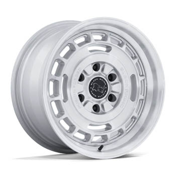BLACK RHINO BR600 VAGABOND GLOSS SILVER MACHINED FACE GLOSS SILVER MACHINED FACE