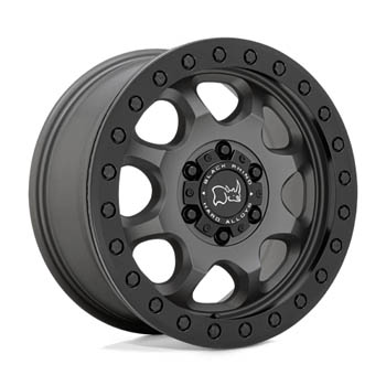BLACK RHINO VENTURE BEADLOCK MATTE GUNMETAL BLACK HARDWARE MATTE GUNMETAL BLACK HARDWARE