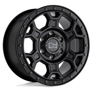 BLACK RHINO MIDHILL MATTE BLACK GUNMETAL BOLTS MATTE BLACK GUNMETAL BOLTS
